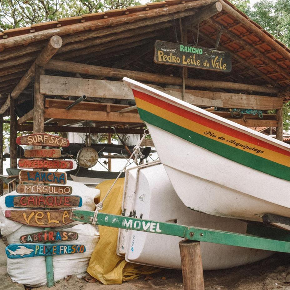 Suite Pe Na Areia- Espaco Independente Na Praia Do Curral Com Localizacao Privilegiada - Simplicidade E Comodidade Com O Por Do Sol Mais Lindo De Ilhabela - Melhor Custo Beneficio Para Ate 4 Pessoas , Na Av Jose Pacheco Do Nascimento Nº 7682 מראה חיצוני תמונה